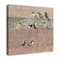 Collage Bird Patchwork 30" x 30" Canvas Wall Art